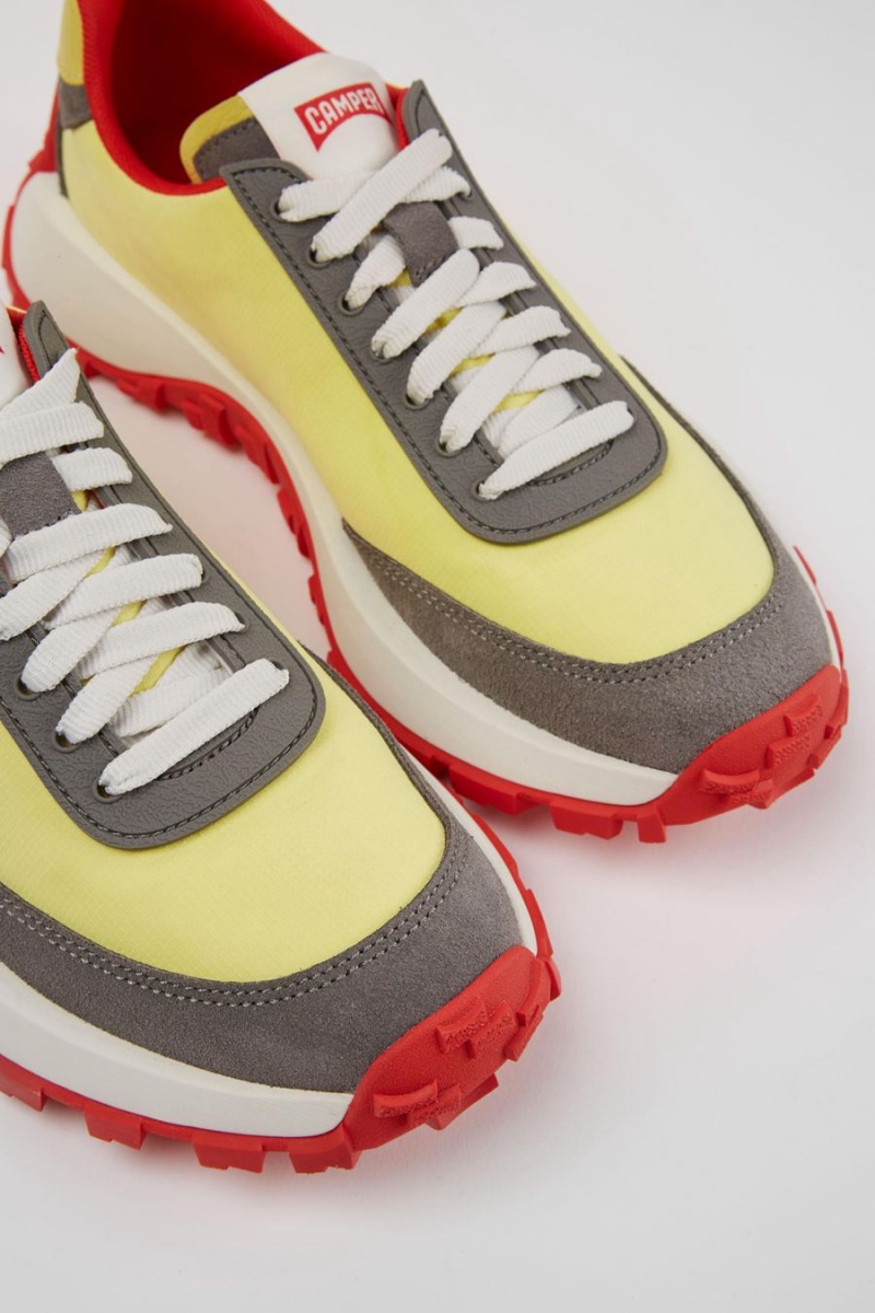 Zapatillas Camper Drift Trail Vibram Textil Nubuck Mujer Multicolor | TBNGP-7420