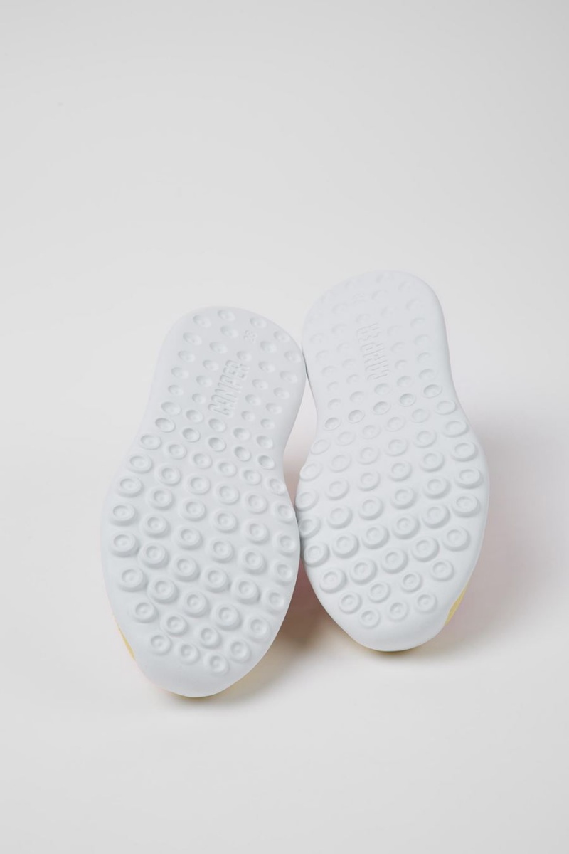 Zapatillas Camper Driftie Textil Nubuck Niña Amarillo | ZDAHQ-7930