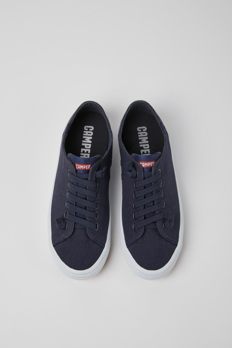 Zapatillas Camper Hoops Mujer Azul Marino | VMHEA-9186