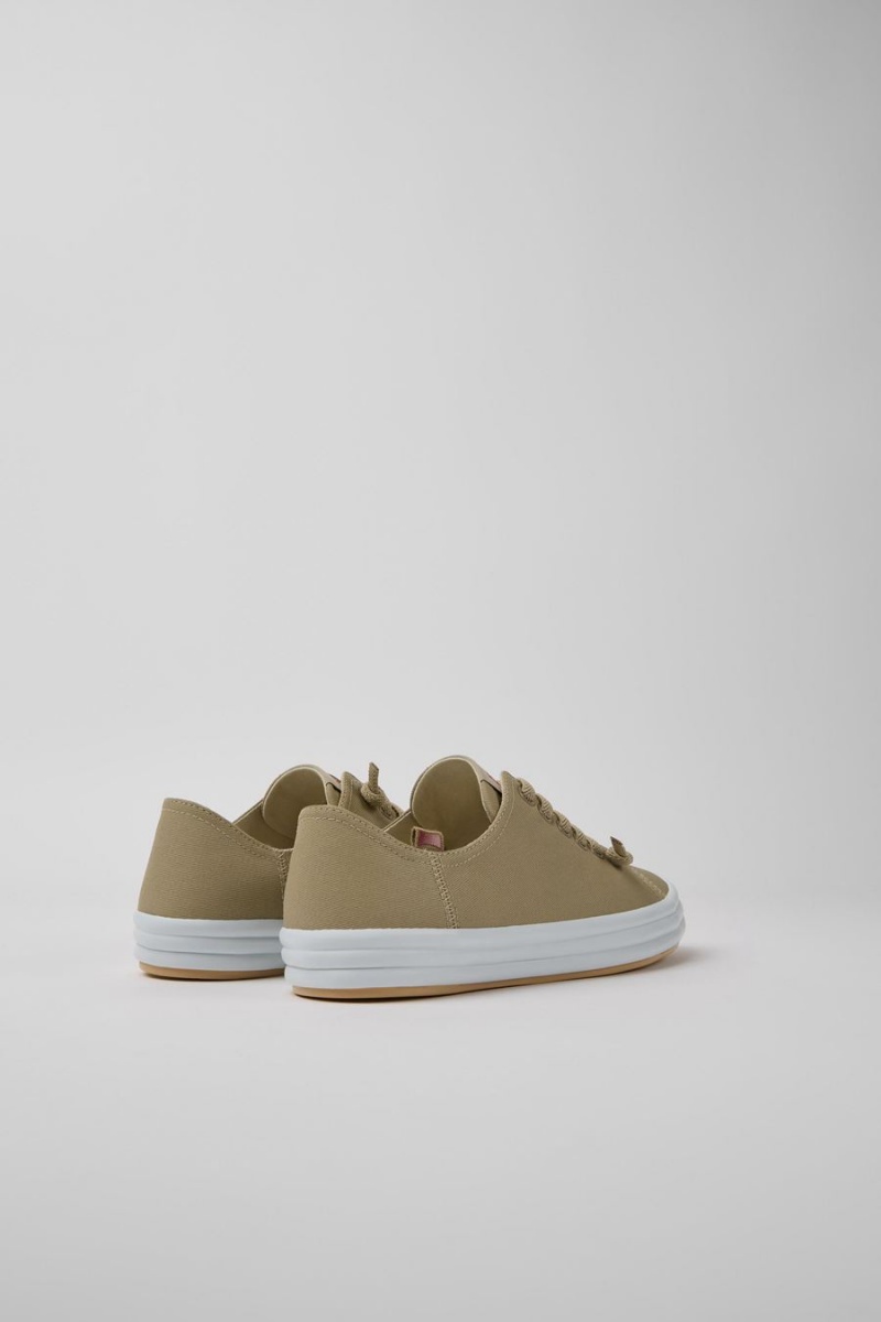 Zapatillas Camper Hoops Mujer Beige | DUNCP-7532