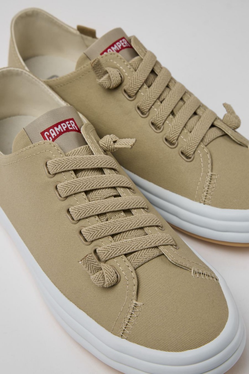 Zapatillas Camper Hoops Mujer Beige | DUNCP-7532