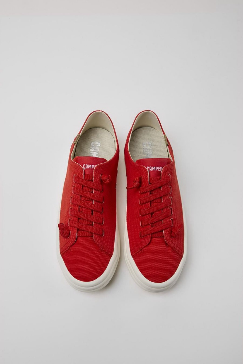 Zapatillas Camper Hoops Mujer Rojas | RSTCG-6432