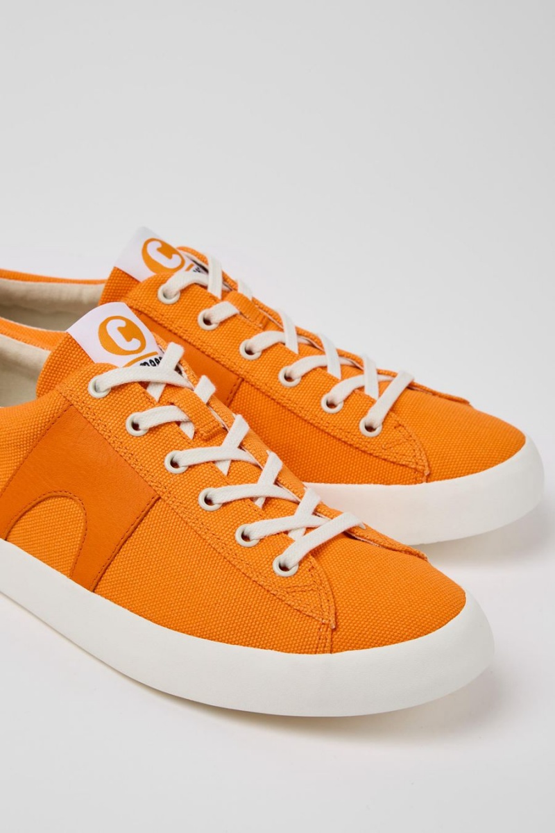 Zapatillas Camper Imar Cuero Hombre Naranjas | NLPKI-7436
