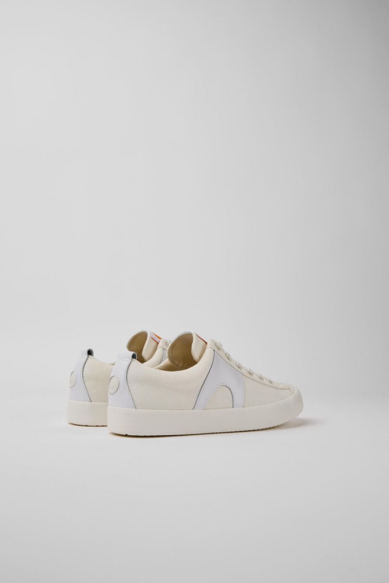 Zapatillas Camper Imar Cuero Mujer Blancas | WYDTE-8462