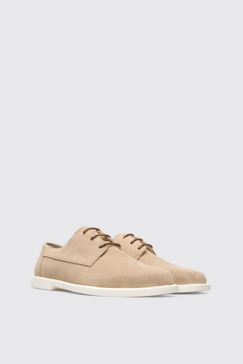 Zapatillas Camper Judd Encaje-up Hombre Beige | OSZPD-1956