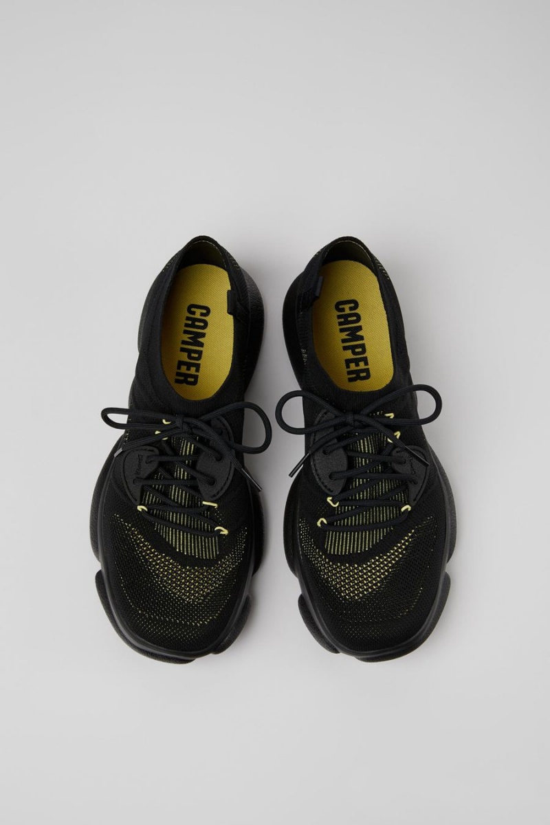 Zapatillas Camper Karst Textil Hombre Negras | UXHJI-9483