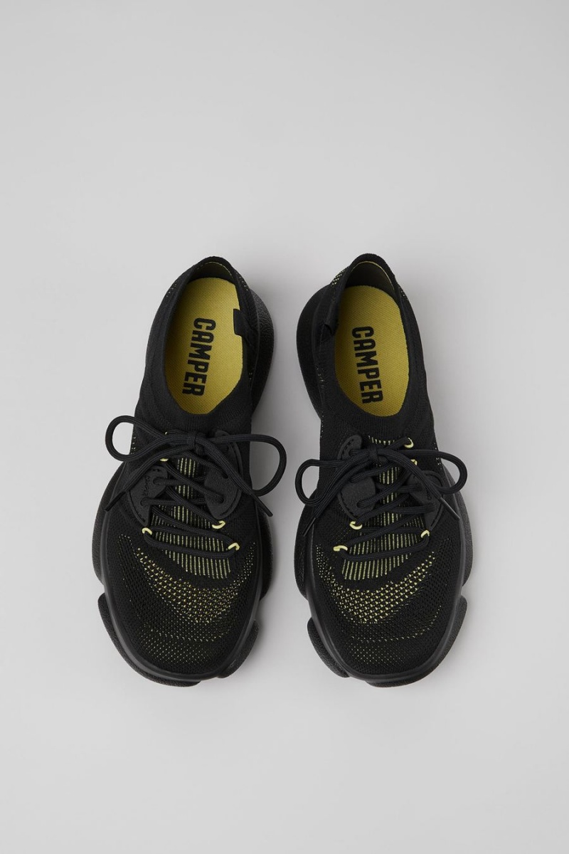 Zapatillas Camper Karst Textil Mujer Negras | JRYSB-1406