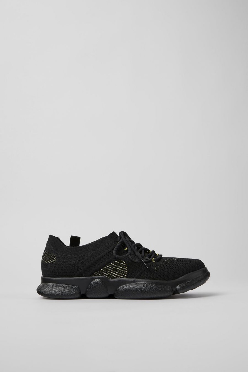 Zapatillas Camper Karst Textil Mujer Negras | JRYSB-1406