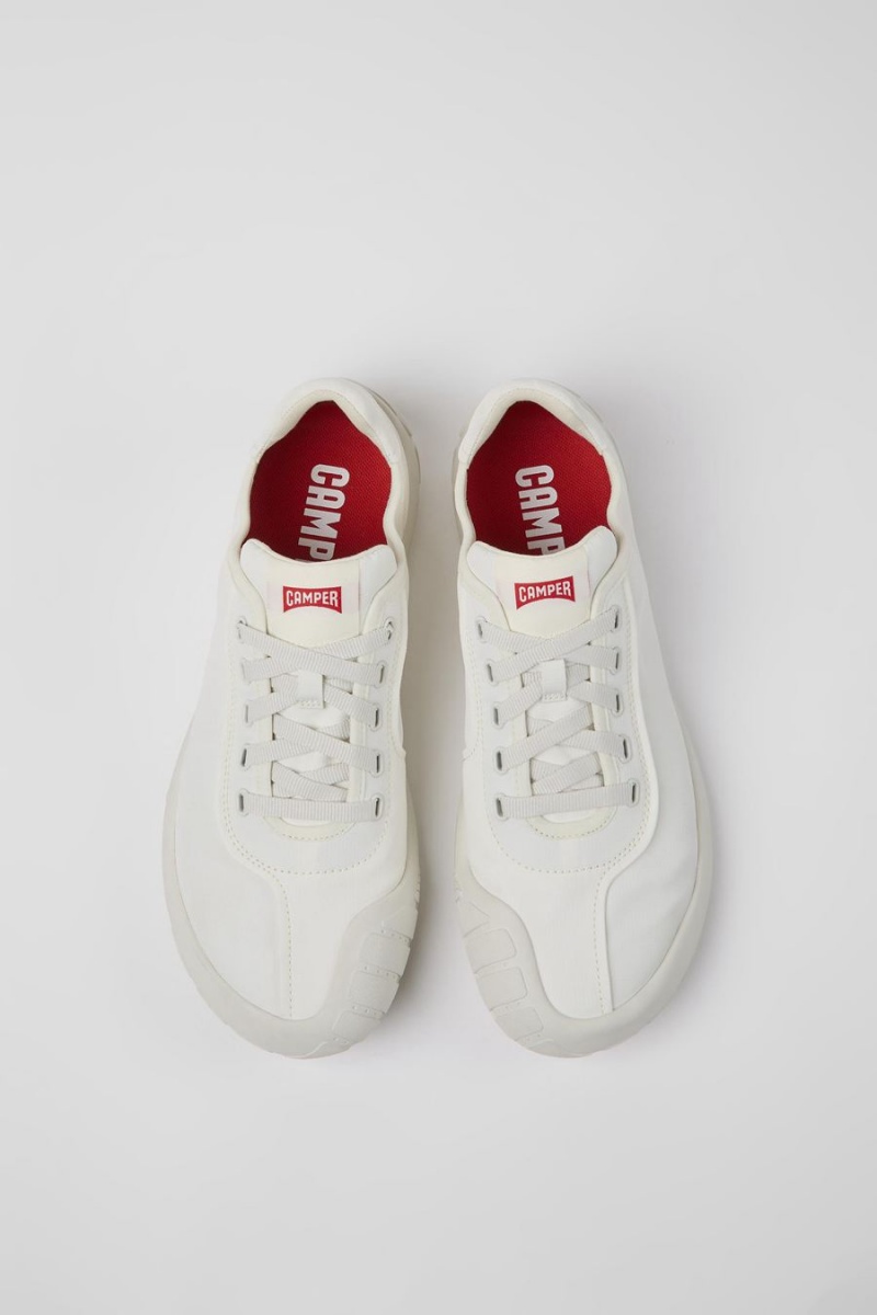 Zapatillas Camper Path Textil Hombre Blancas | PHIDA-1608