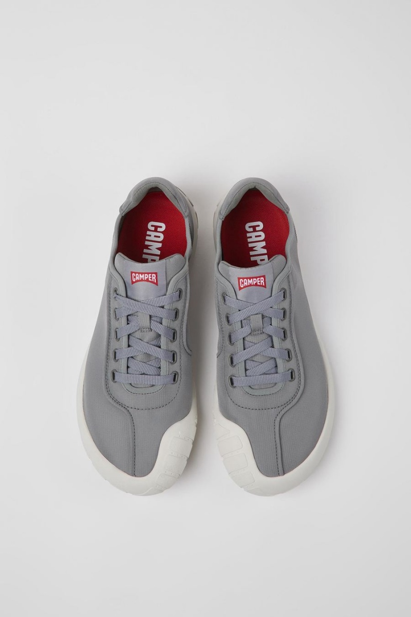 Zapatillas Camper Path Textil Hombre Gris | YZBPQ-9426
