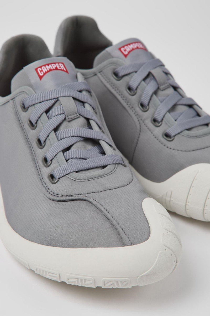 Zapatillas Camper Path Textil Hombre Gris | YZBPQ-9426