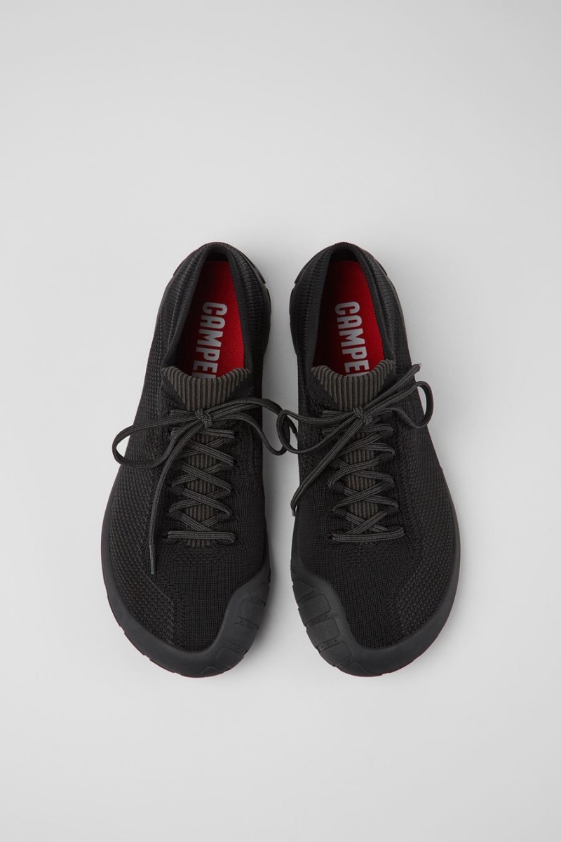 Zapatillas Camper Path Textil Hombre Negras | FEJRM-3758