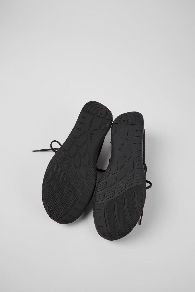 Zapatillas Camper Path Textil Hombre Negras | FEJRM-3758
