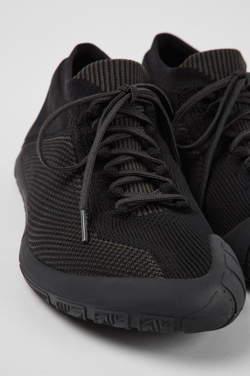 Zapatillas Camper Path Textil Hombre Negras | FEJRM-3758