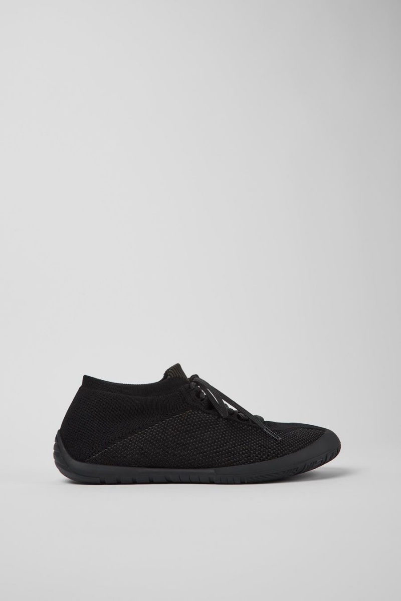 Zapatillas Camper Path Textil Hombre Negras | FEJRM-3758