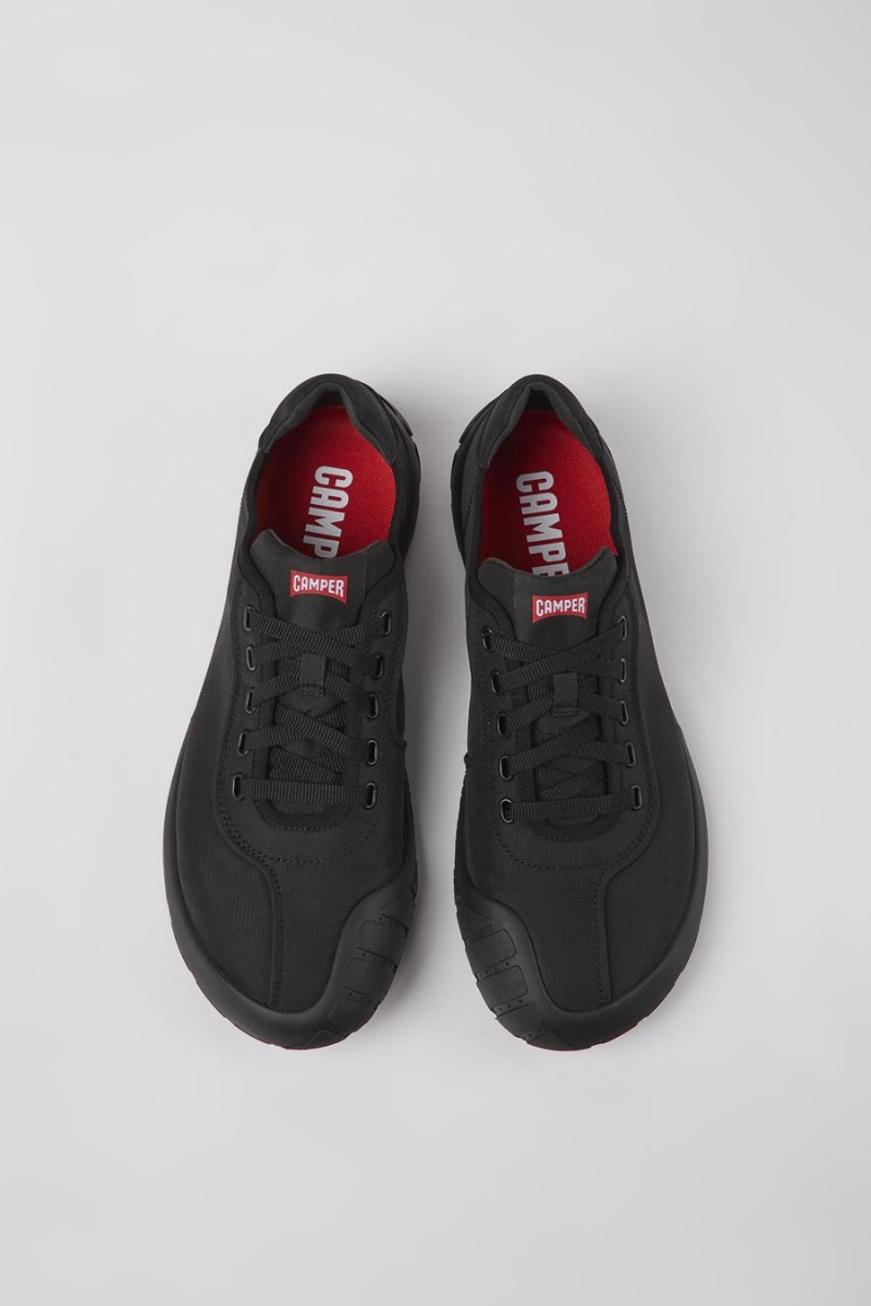 Zapatillas Camper Path Textil Hombre Negras | UAEYJ-2637