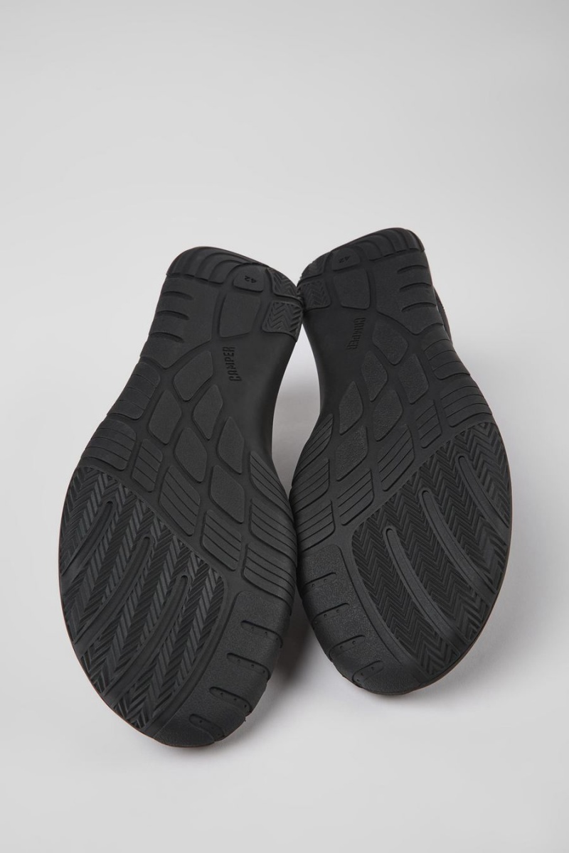 Zapatillas Camper Path Textil Hombre Negras | UAEYJ-2637