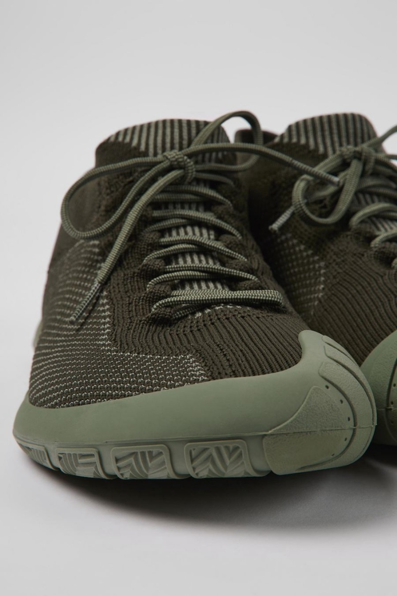 Zapatillas Camper Path Textil Hombre Verde | QZAJP-1287