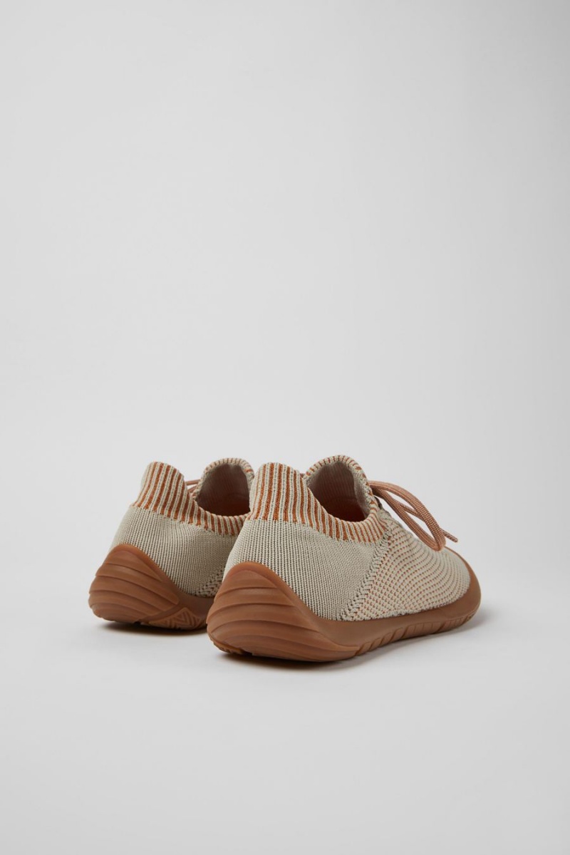 Zapatillas Camper Path Textil Mujer Beige | REXTL-8362