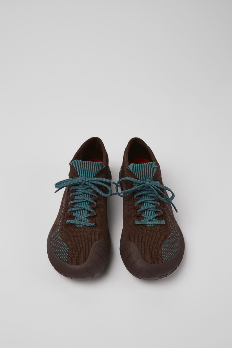 Zapatillas Camper Path Textil Mujer Burdeos | MPXAR-1948