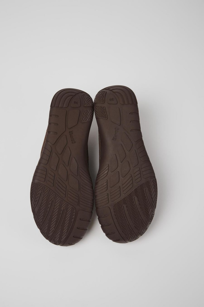 Zapatillas Camper Path Textil Mujer Burdeos | MPXAR-1948
