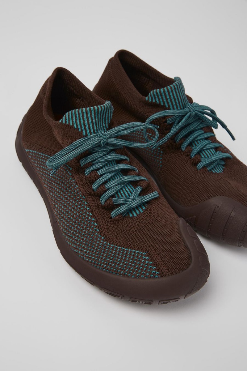Zapatillas Camper Path Textil Mujer Burdeos | MPXAR-1948