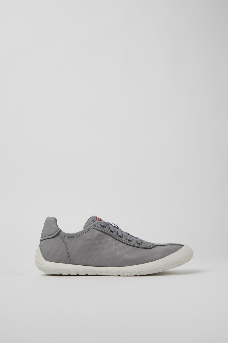 Zapatillas Camper Path Textil Mujer Gris | EKUCQ-5183