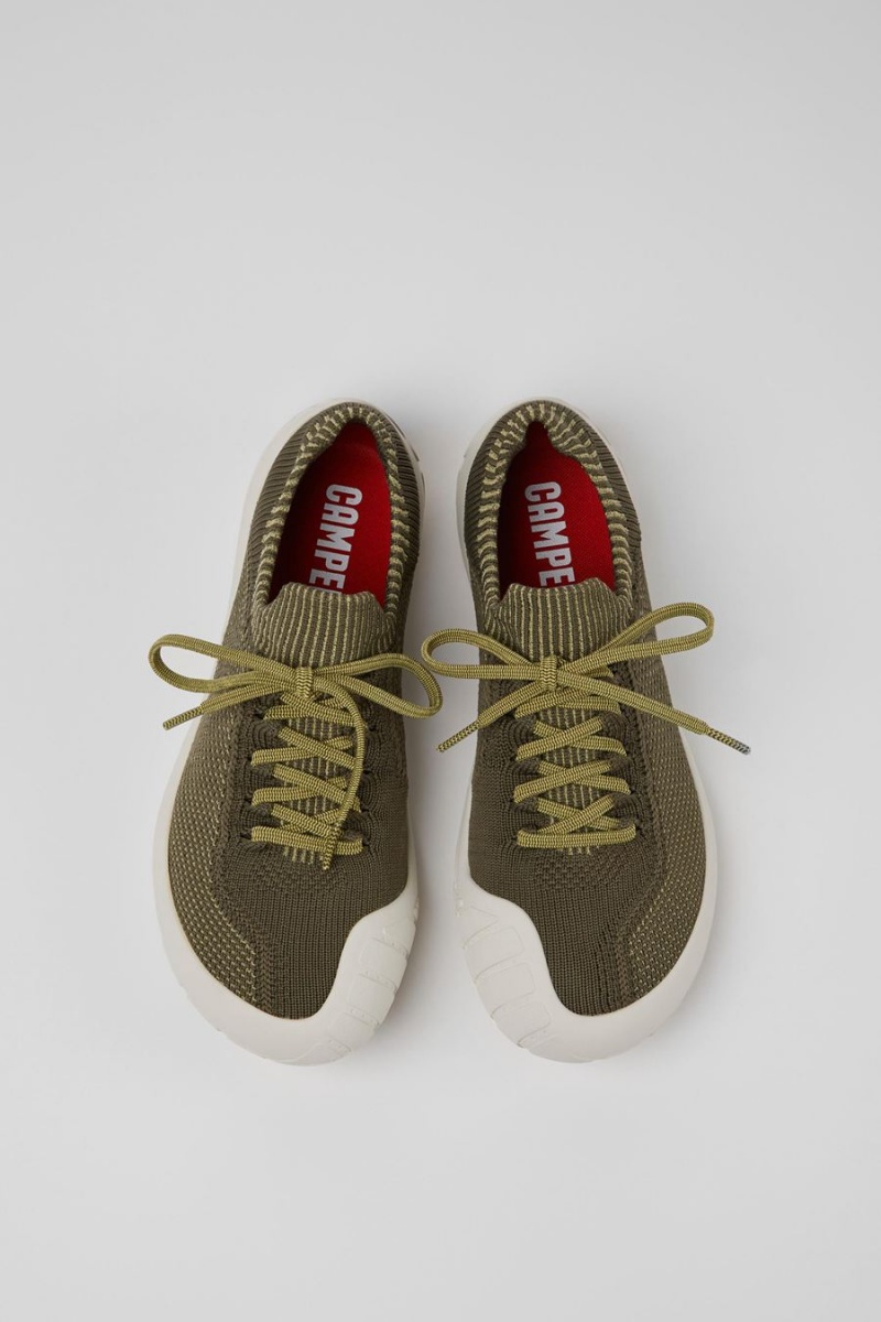 Zapatillas Camper Path Textil Mujer Verde | BCNED-5642