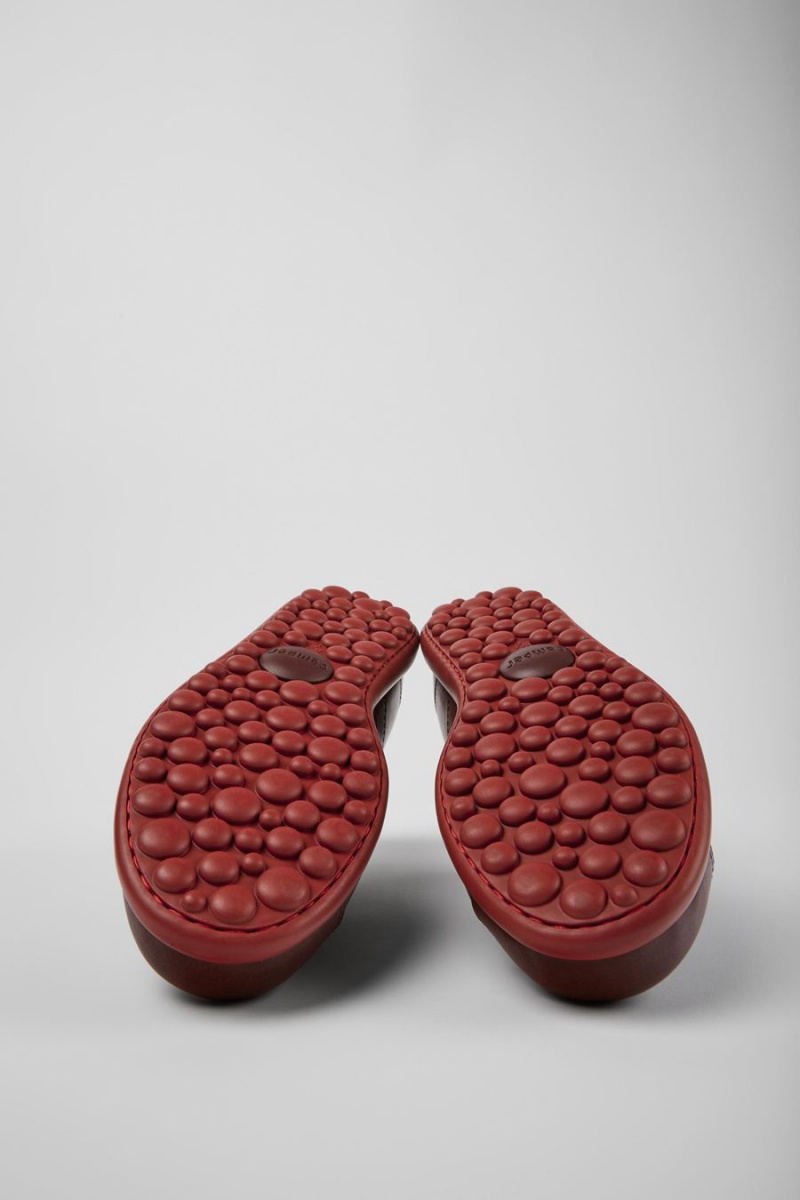 Zapatillas Camper Pelotas Cuero Hombre Marrones | GEIXB-0812
