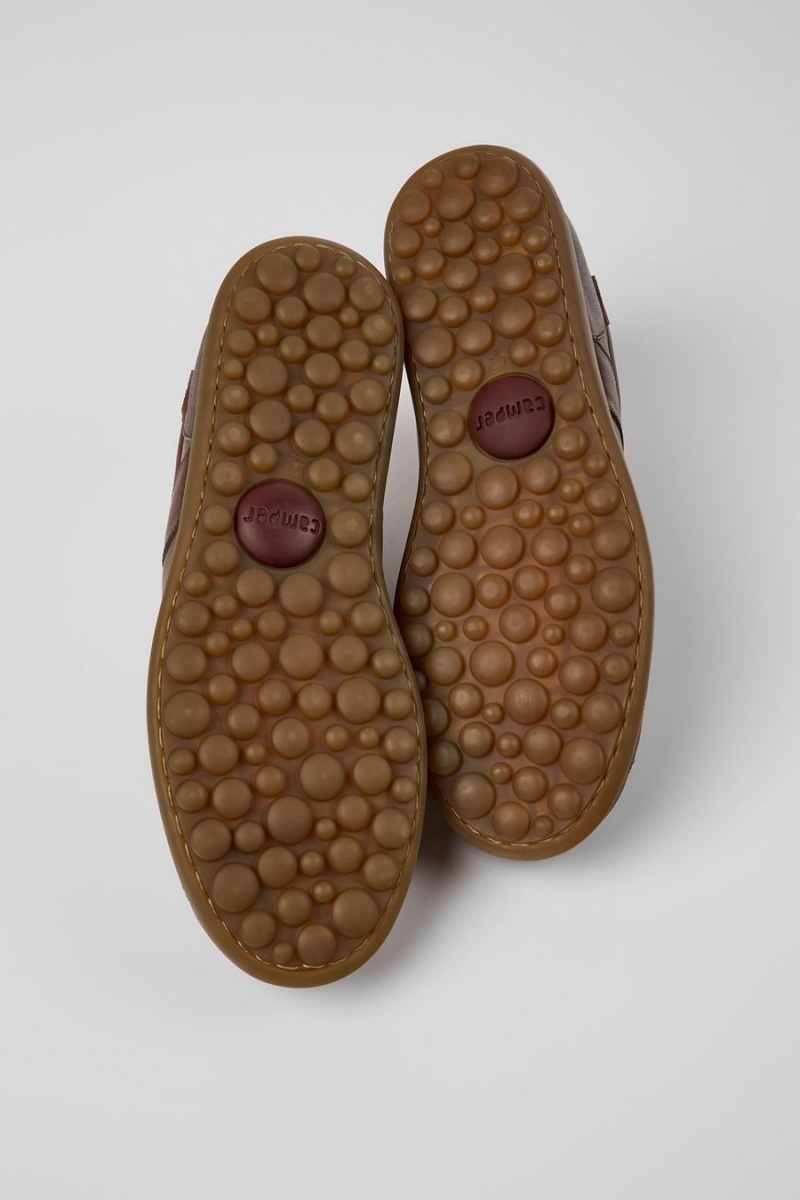 Zapatillas Camper Pelotas Hombre Marrones | CHJRU-4632