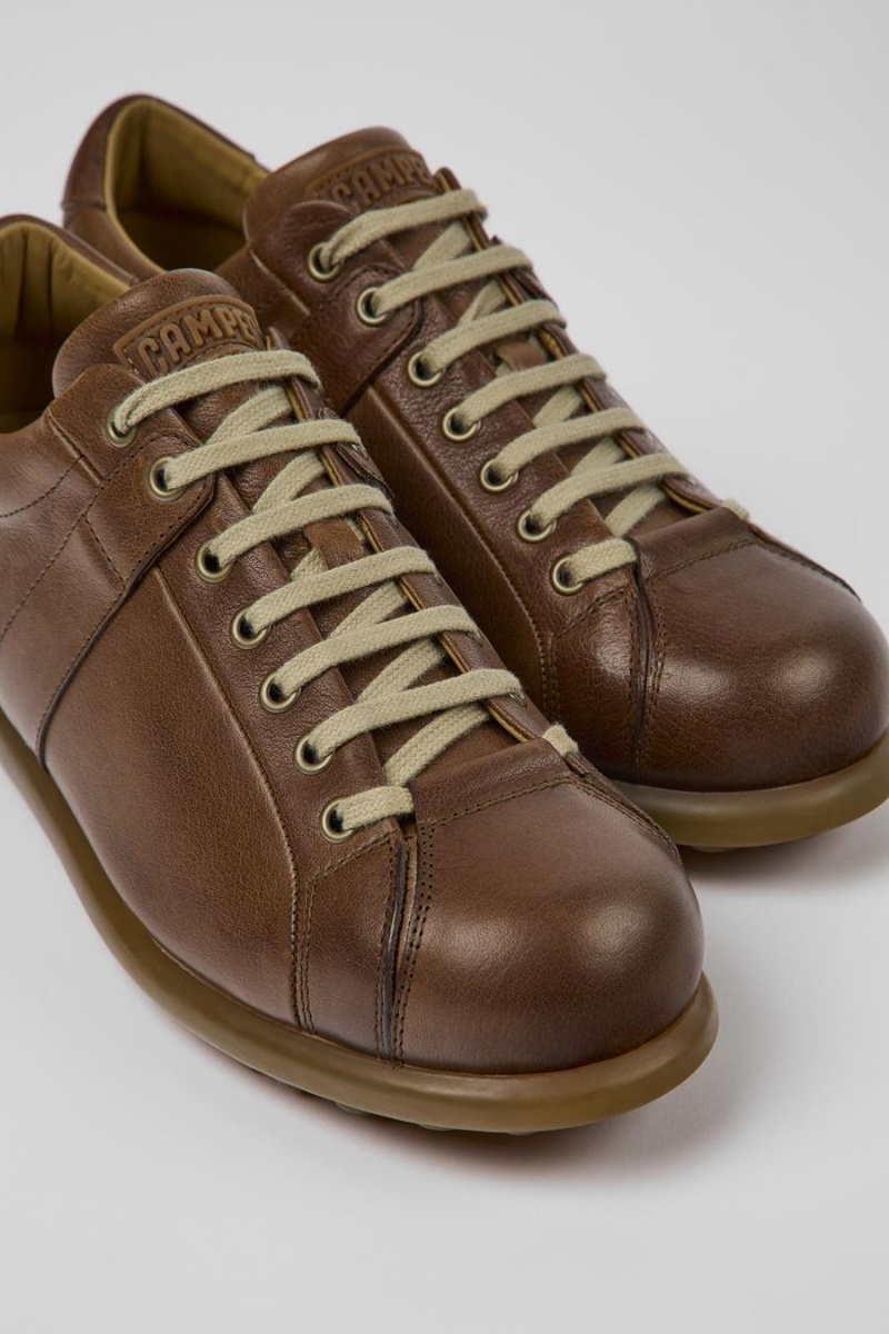 Zapatillas Camper Pelotas Hombre Marrones | CHJRU-4632