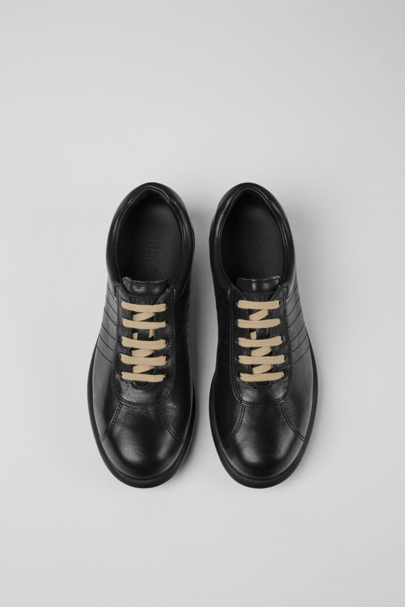 Zapatillas Camper Pelotas Iconic Mujer Negras | ATDRO-9318