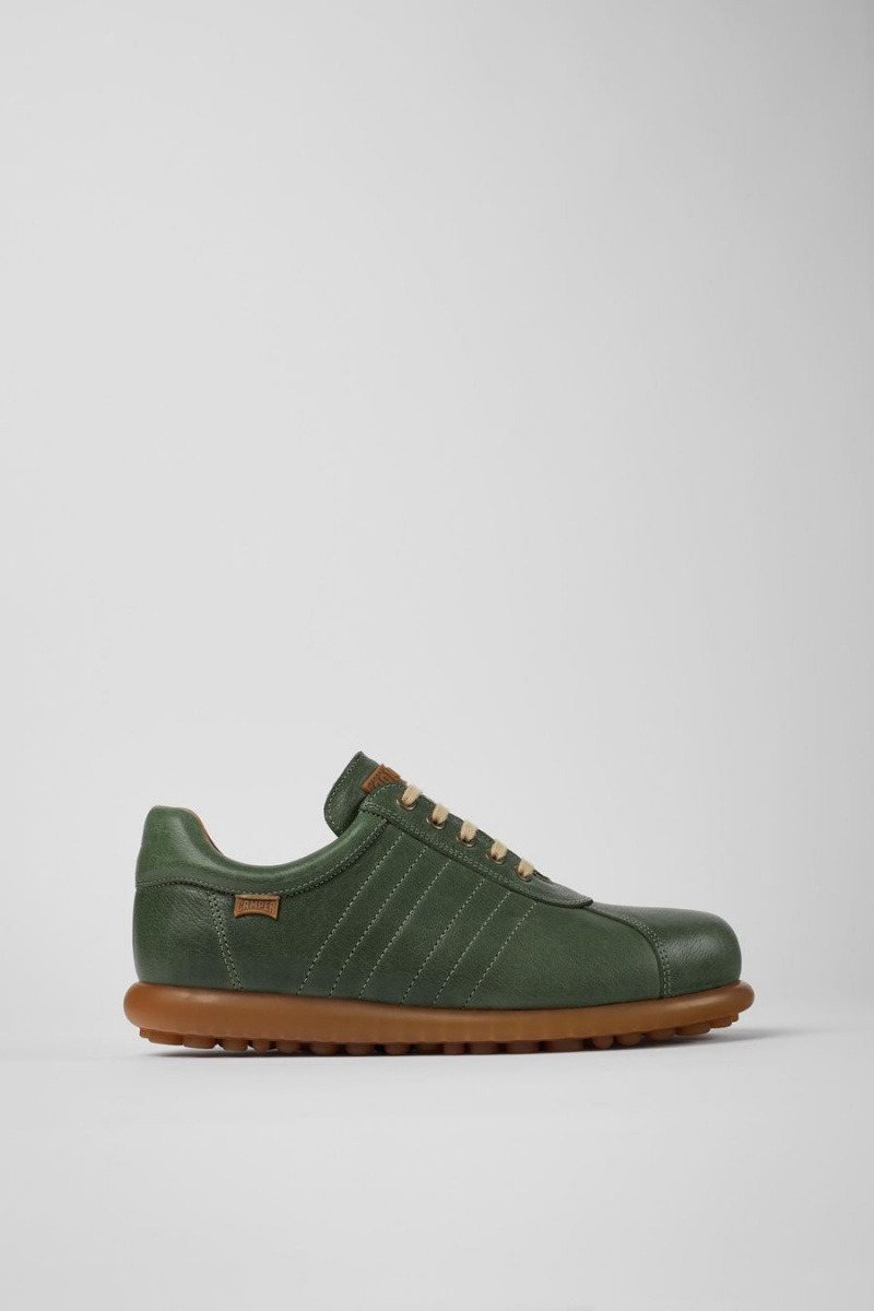 Zapatillas Camper Pelotas Vegetable Tanned Cuero Hombre Verde | SZYVQ-1752