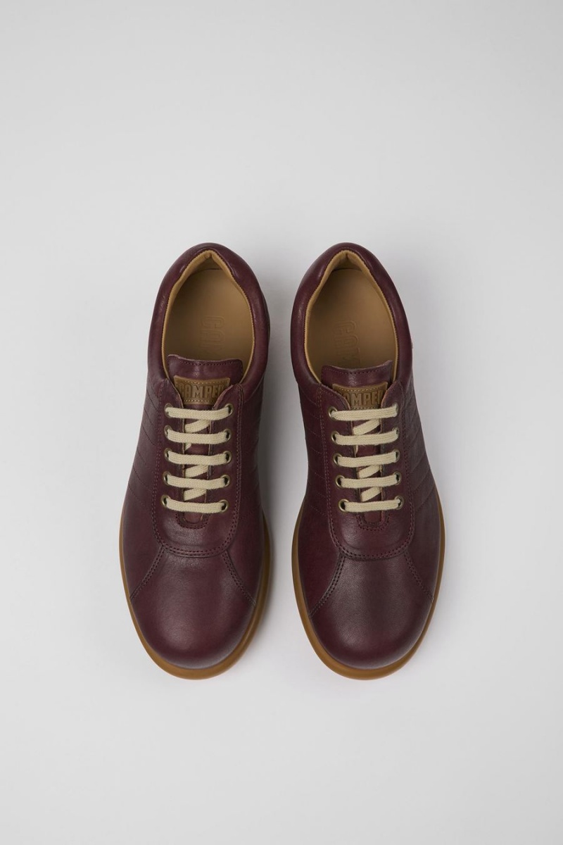 Zapatillas Camper Pelotas Vegetable Tanned Cuero Hombre Marrones | MQYTL-7596