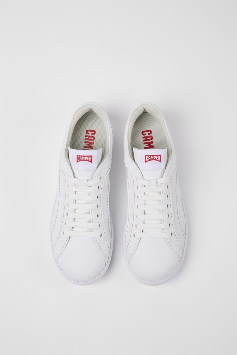 Zapatillas Camper Pelotas Xlite Cuero Hombre Blancas | YEMVN-2897