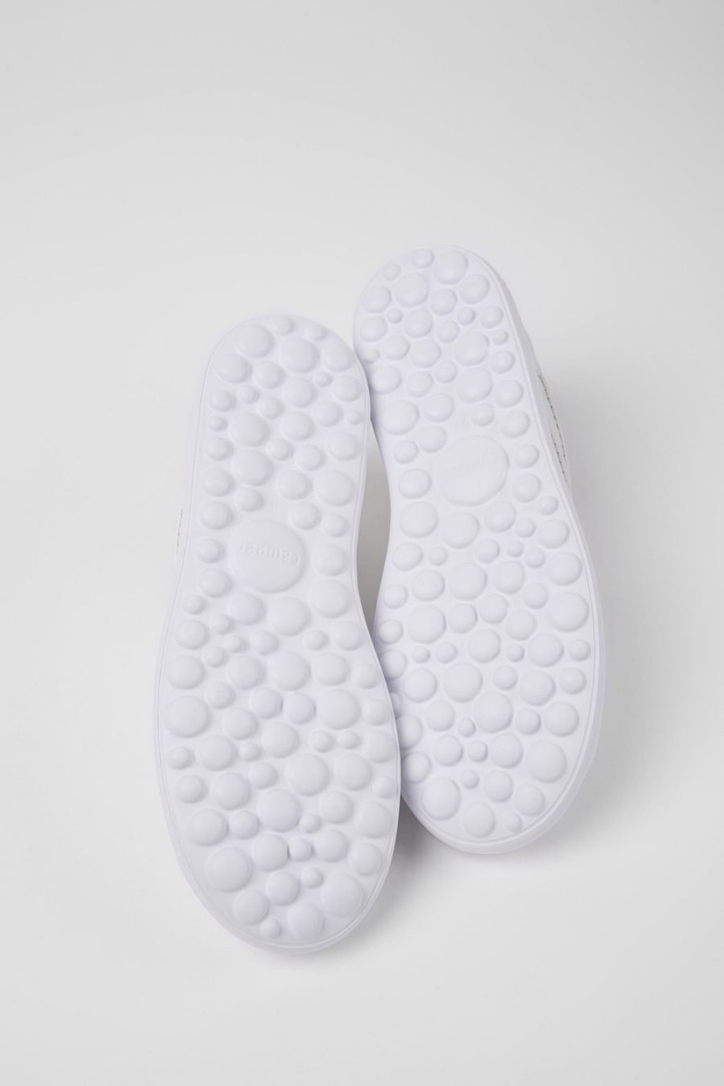 Zapatillas Camper Pelotas Xlite Cuero Hombre Blancas | YEMVN-2897