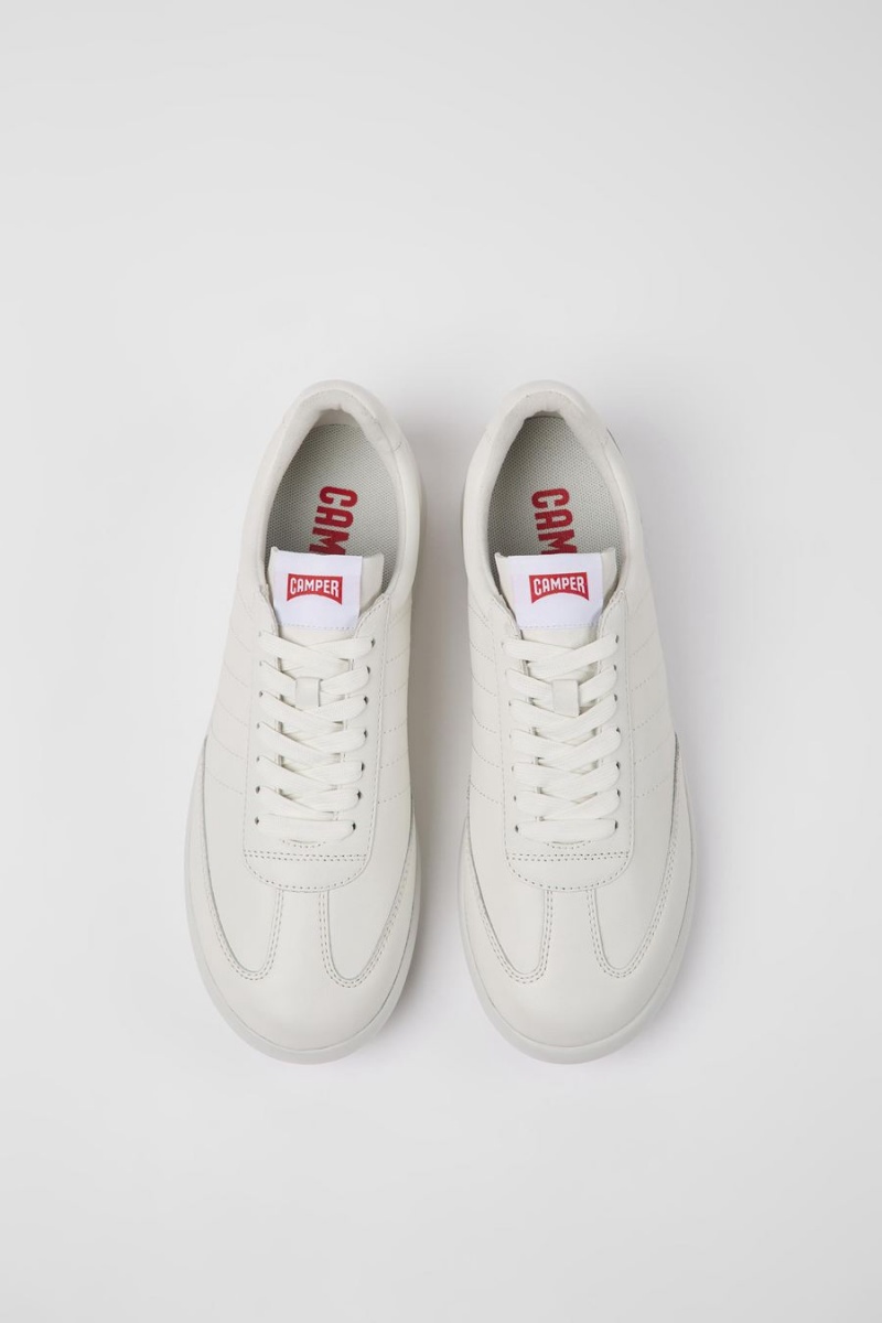 Zapatillas Camper Pelotas Xlite Cuero Hombre Blancas | HJCZY-0576