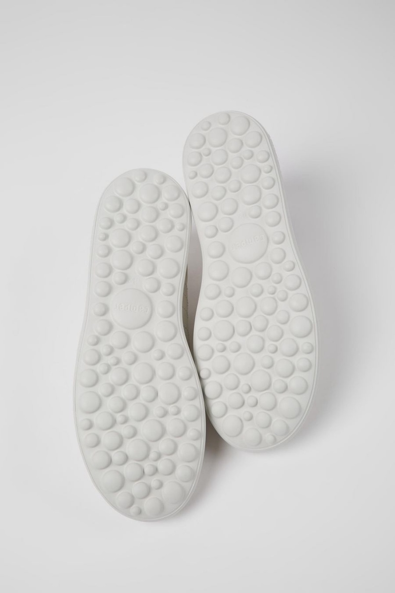 Zapatillas Camper Pelotas Xlite Cuero Hombre Blancas | HJCZY-0576