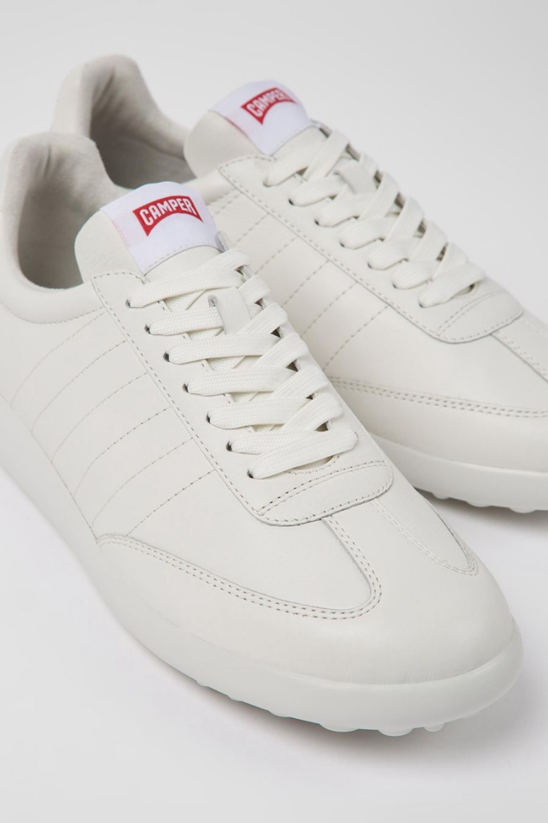 Zapatillas Camper Pelotas Xlite Cuero Hombre Blancas | HJCZY-0576