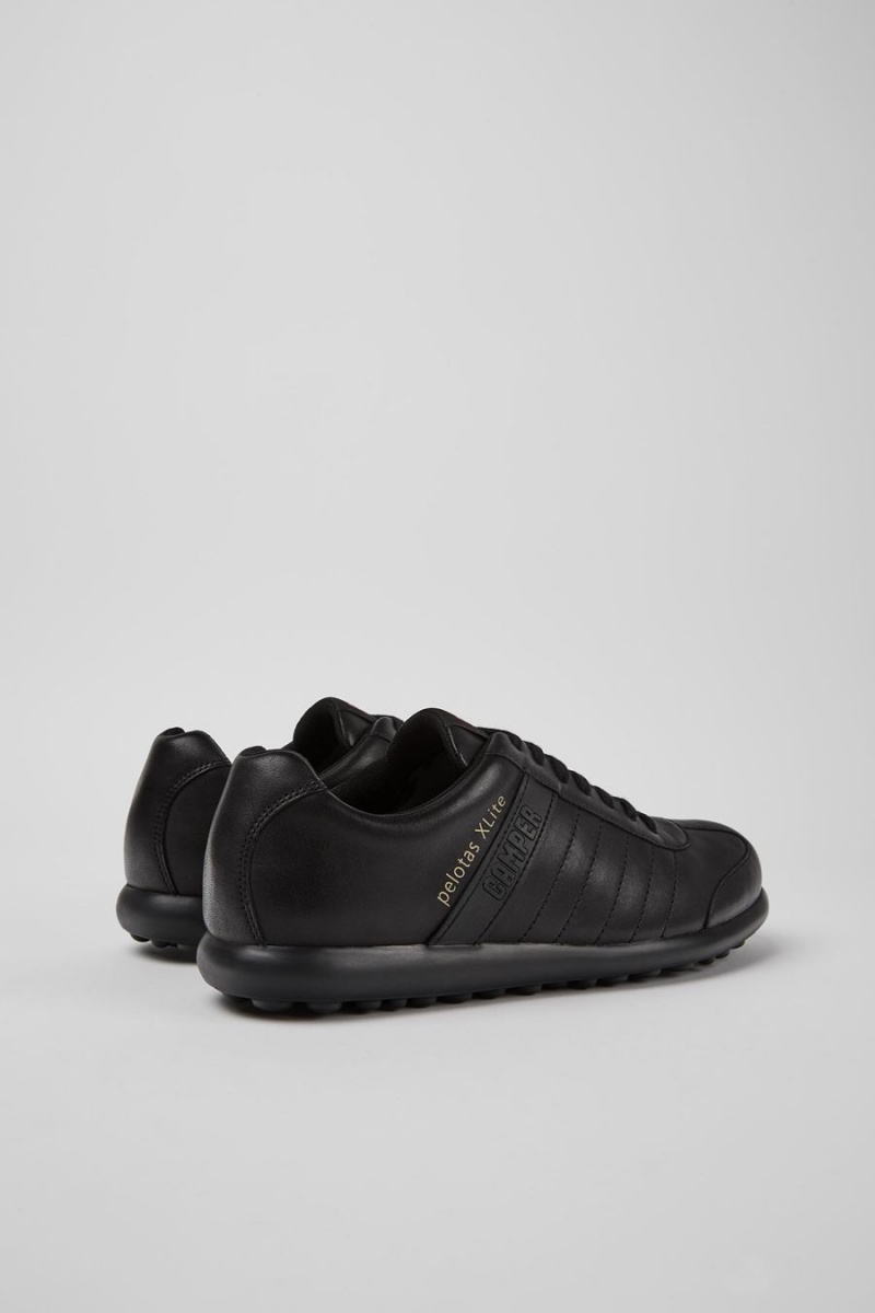 Zapatillas Camper Pelotas Xlite Cuero Hombre Negras | XTRWB-6217