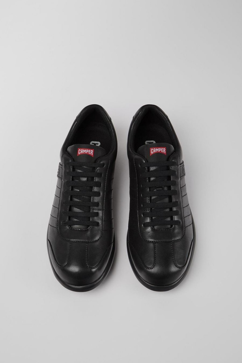 Zapatillas Camper Pelotas Xlite Cuero Hombre Negras | XTRWB-6217