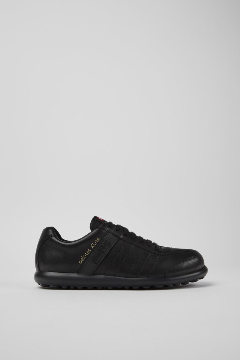 Zapatillas Camper Pelotas Xlite Cuero Hombre Negras | XTRWB-6217