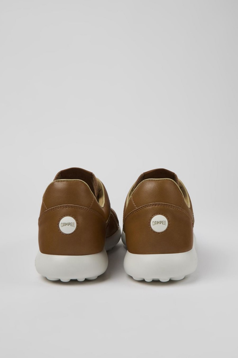 Zapatillas Camper Pelotas Xlite Cuero Hombre Marrones | VGCAQ-0381