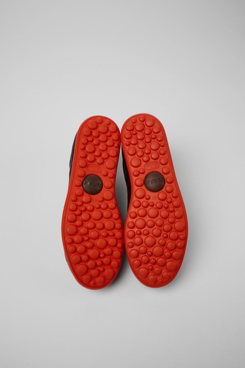 Zapatillas Camper Pelotas Xlite Cuero Hombre Marrones | CBUFE-2475