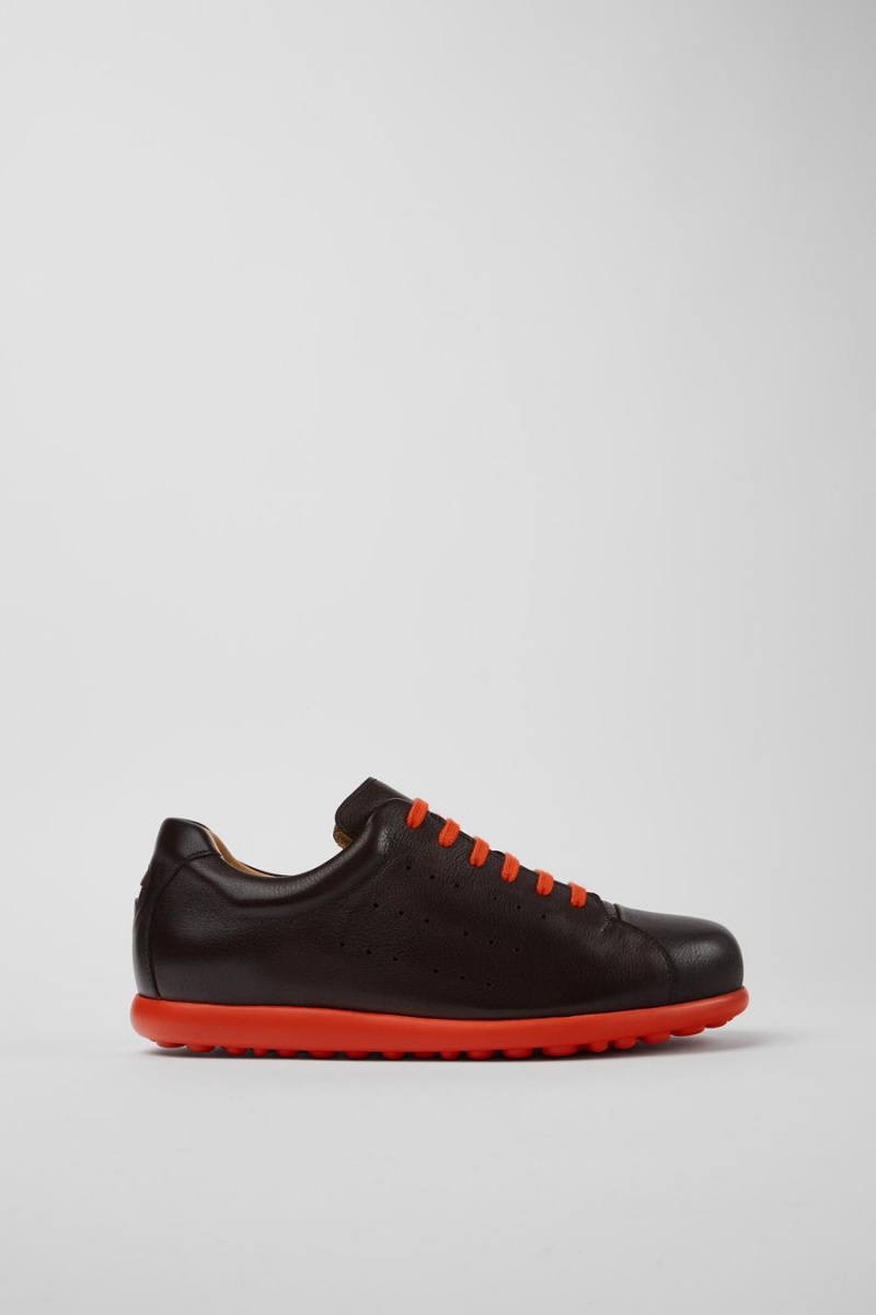 Zapatillas Camper Pelotas Xlite Cuero Hombre Marrones | CBUFE-2475