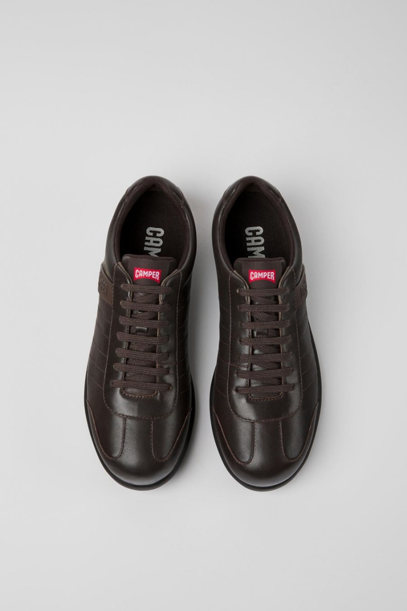 Zapatillas Camper Pelotas Xlite Cuero Hombre Marrones | QKPYV-1653