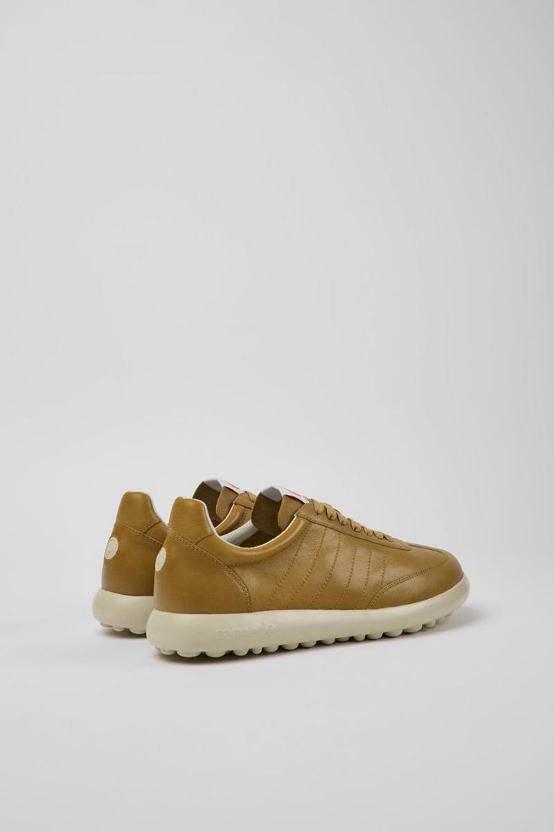 Zapatillas Camper Pelotas Xlite Cuero Hombre Amarillo | ODIUA-5749