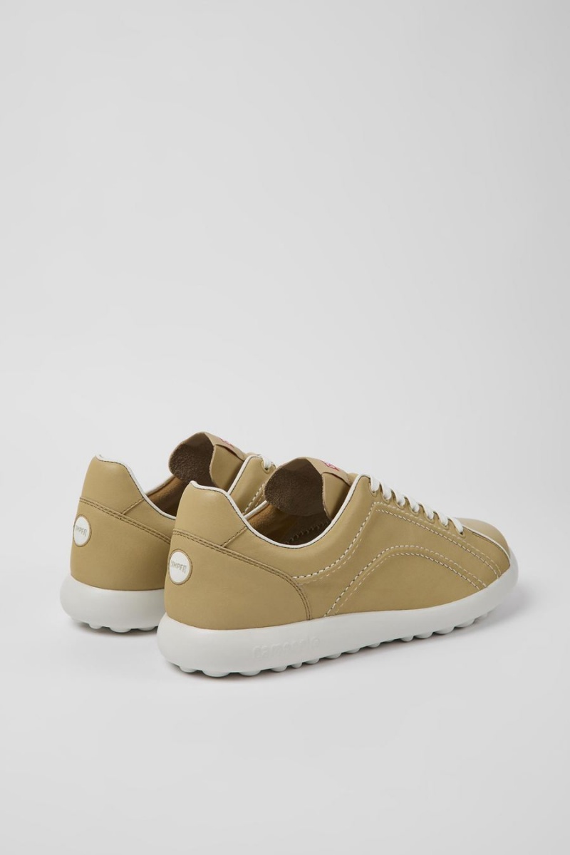 Zapatillas Camper Pelotas Xlite Cuero Hombre Beige | ZRTND-1059