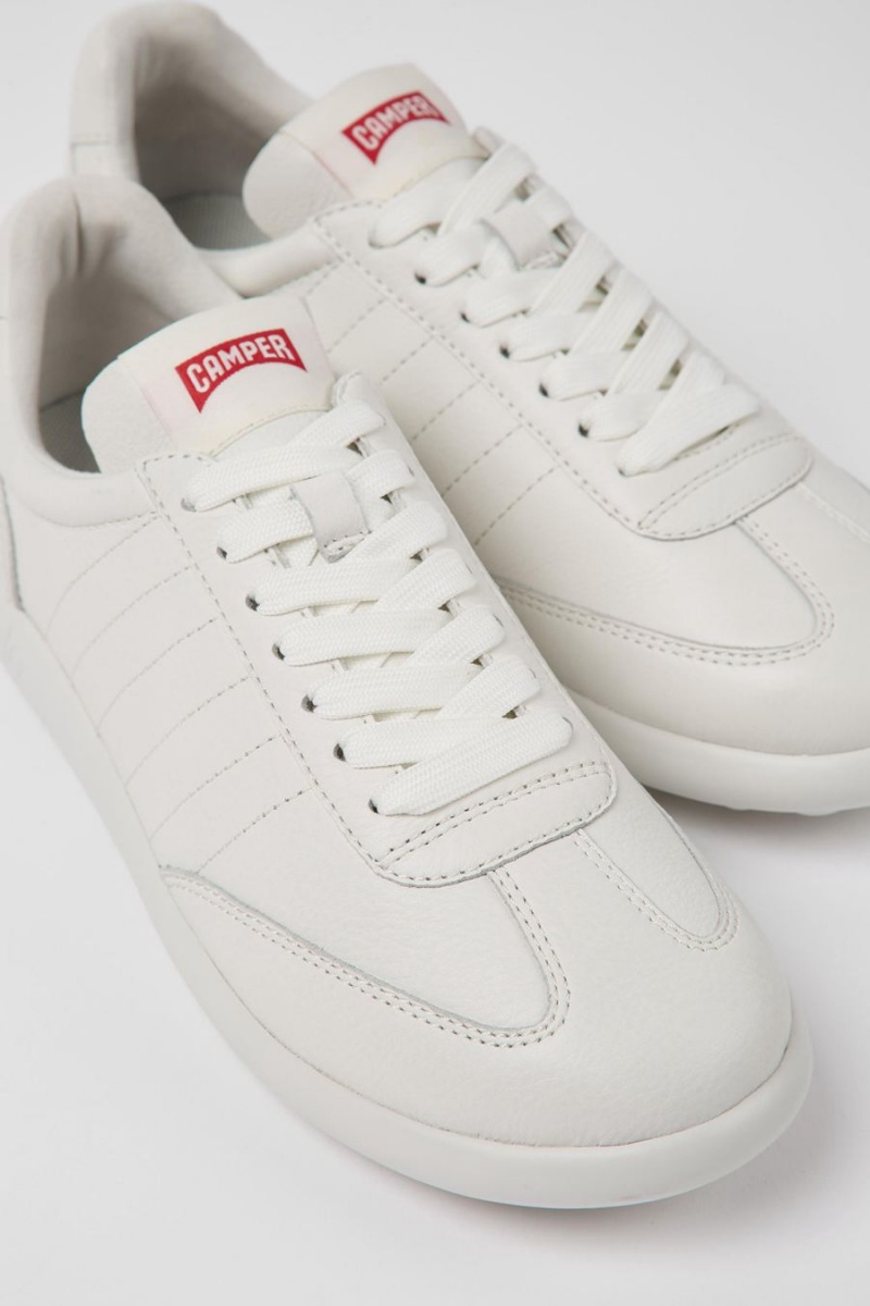 Zapatillas Camper Pelotas Xlite Cuero Mujer Blancas | UABLF-9806