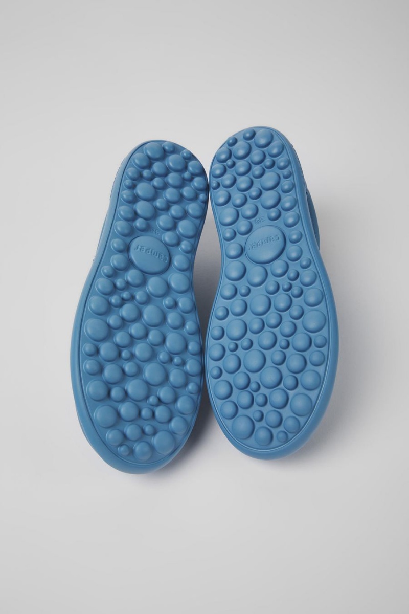 Zapatillas Camper Pelotas Xlite Cuero Mujer Azules | GMPIF-5826